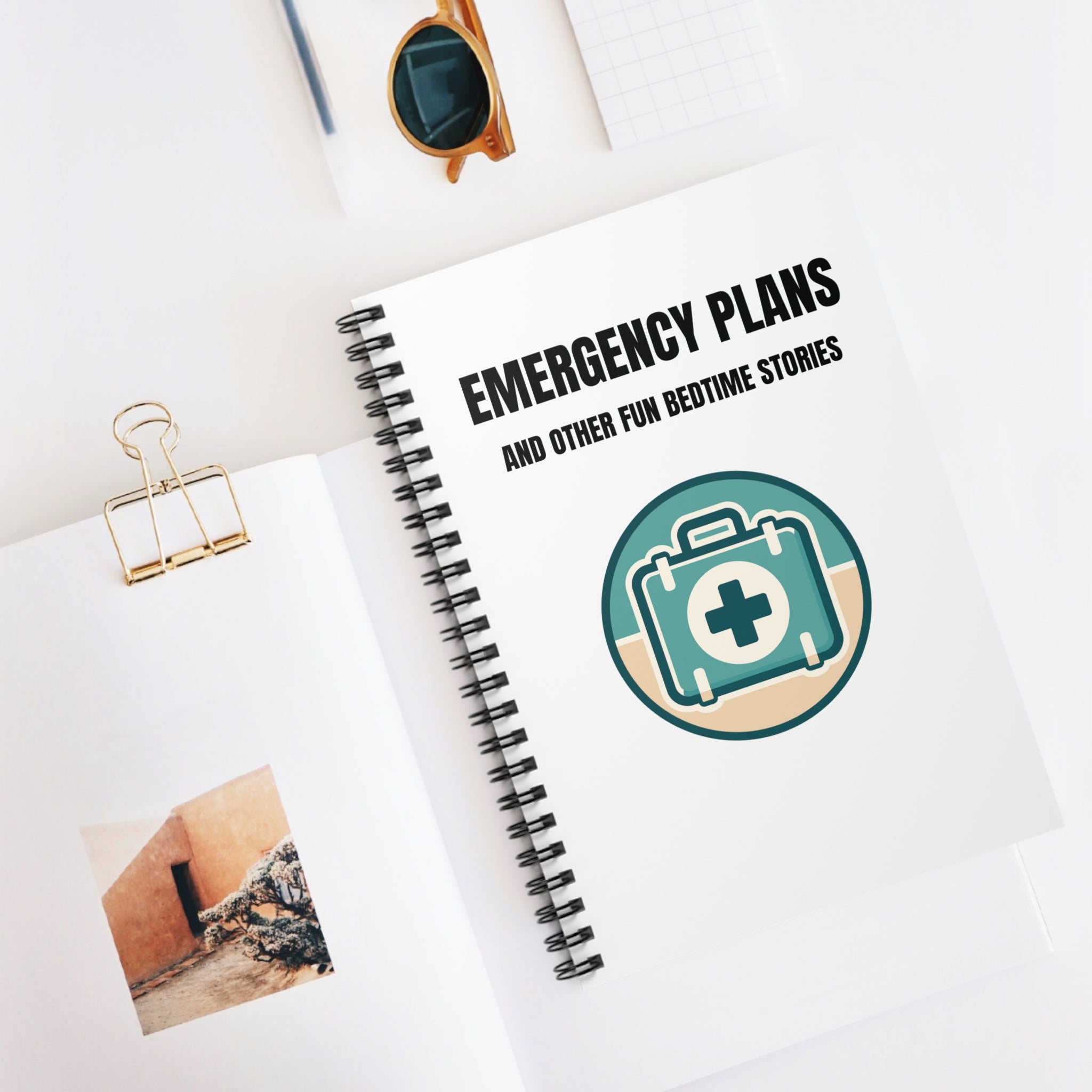 Emergency Plans Spiral Notebook - Journal Planner