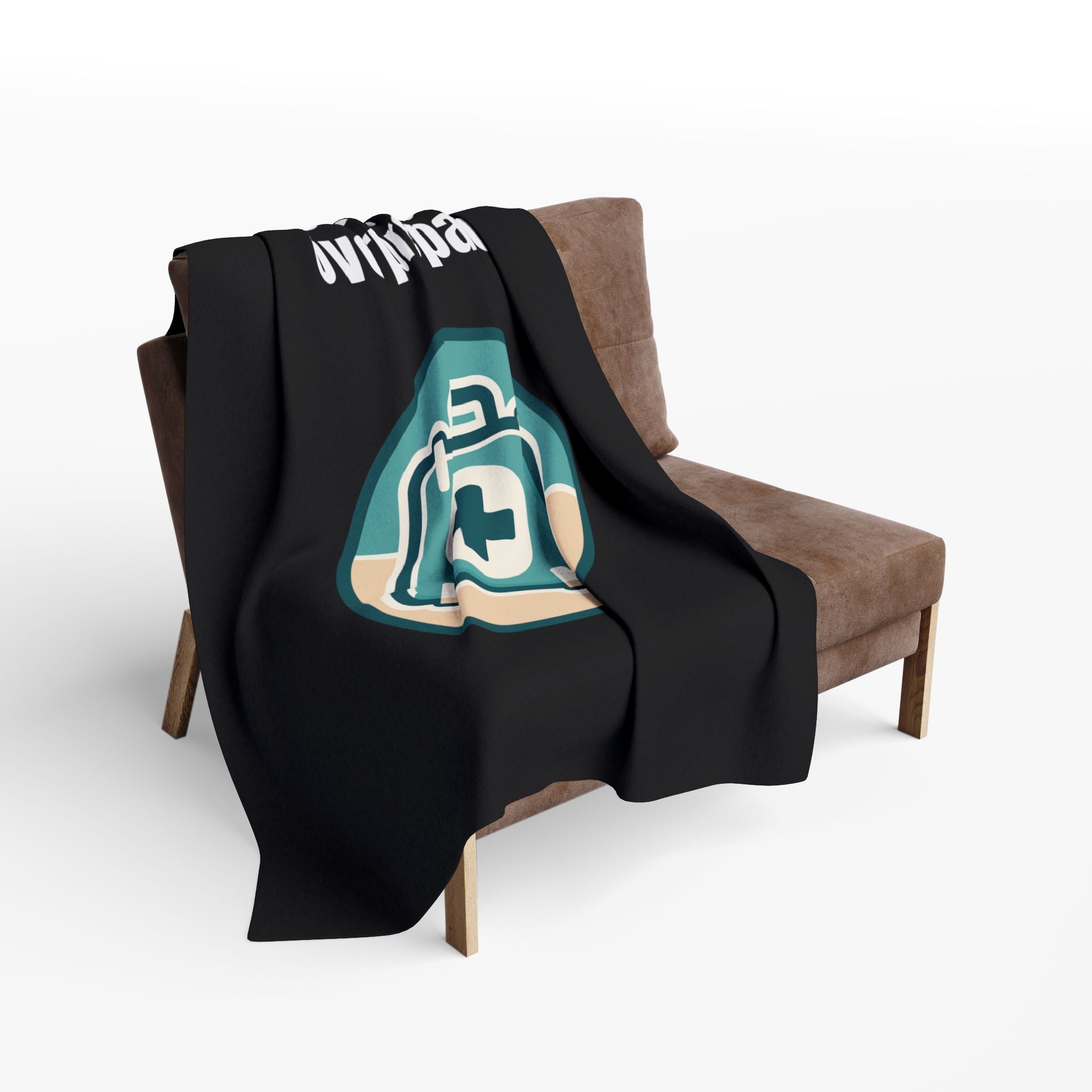 "Comfortably Overprepared" Fleece Blanket