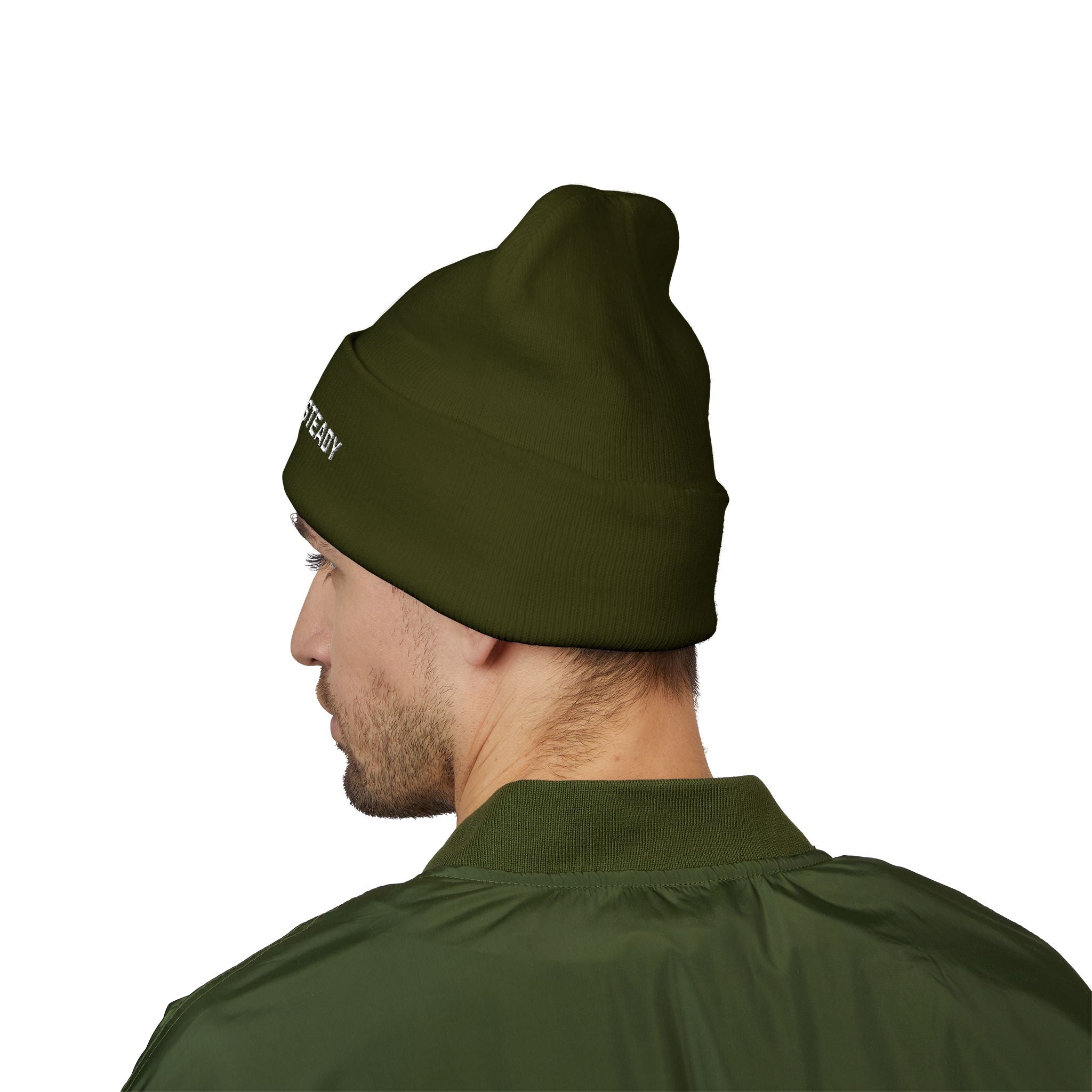 Ready for Unsteady Classic Cuffed Beanie - Warm Winter Hat - Prepping Apparel - Survivalist Cold Weather Gear