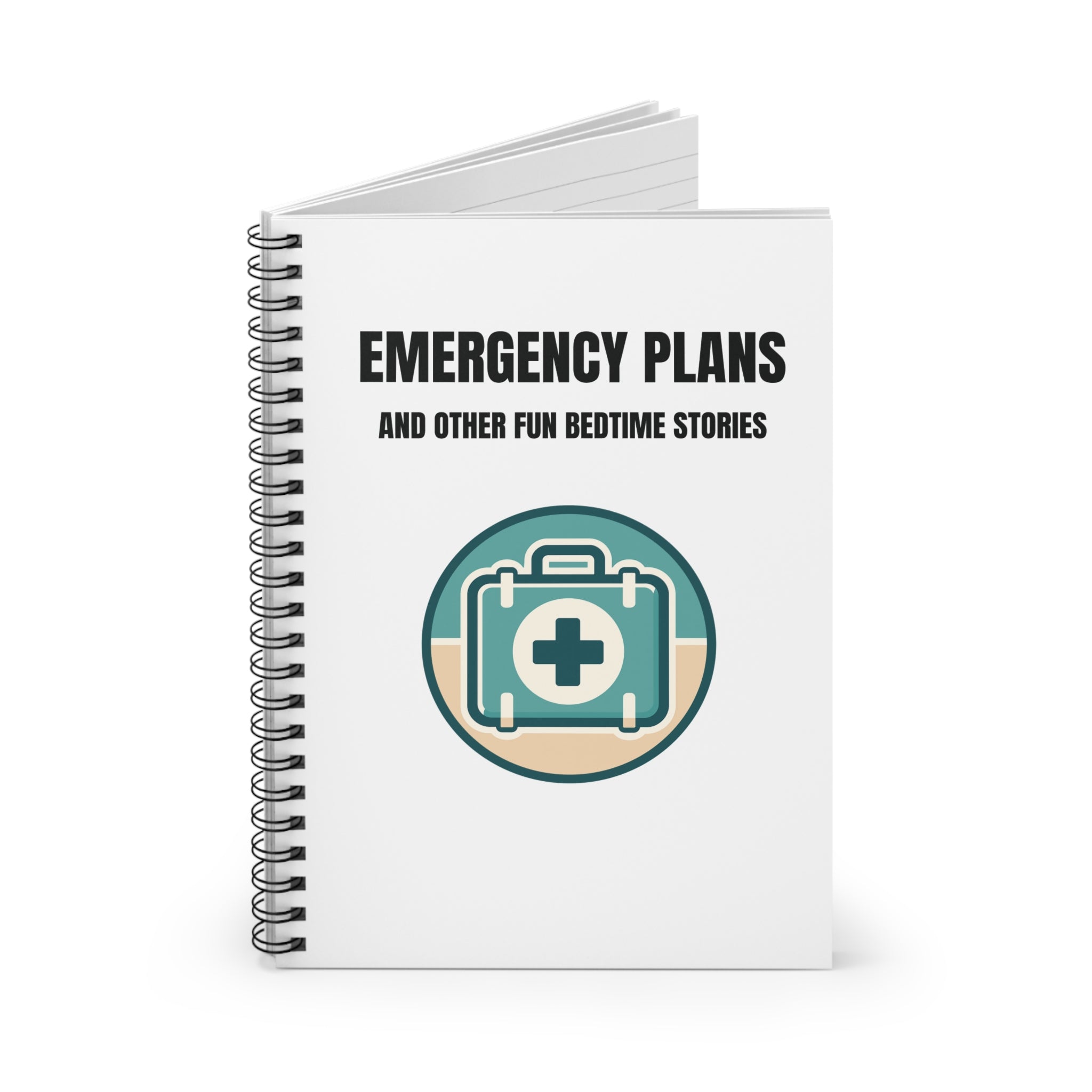 Emergency Plans Spiral Notebook - Journal Planner